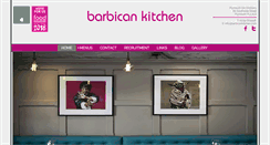 Desktop Screenshot of barbicankitchen.com